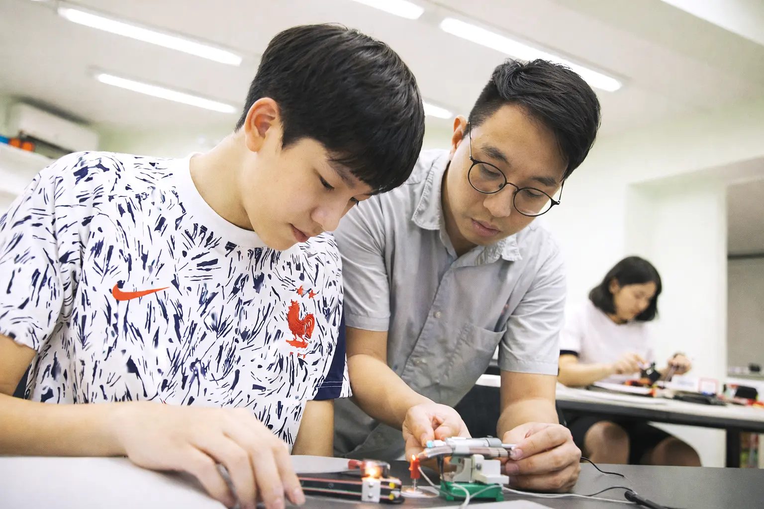 O Level Physics tuition Singapore — Concept First student in class